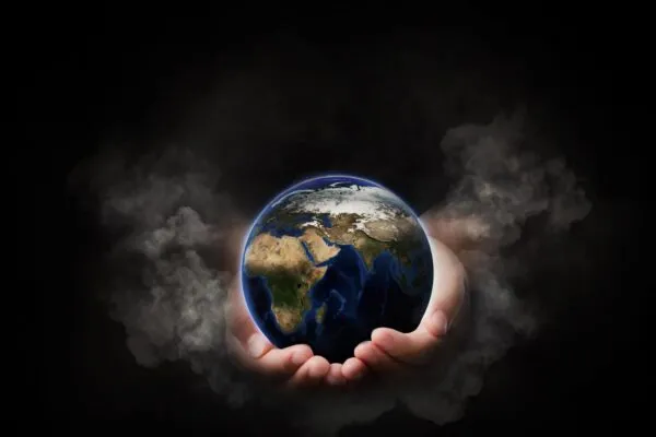 Hands that protect earth and the environment from pollution is concept, Safe world concept | Inspection and Testing for a Safer World