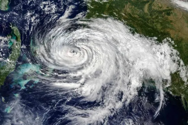 Hurricane view from the space Elements of this image furnished by NASA . | Improving Coastal Facilities Resiliency Systematically