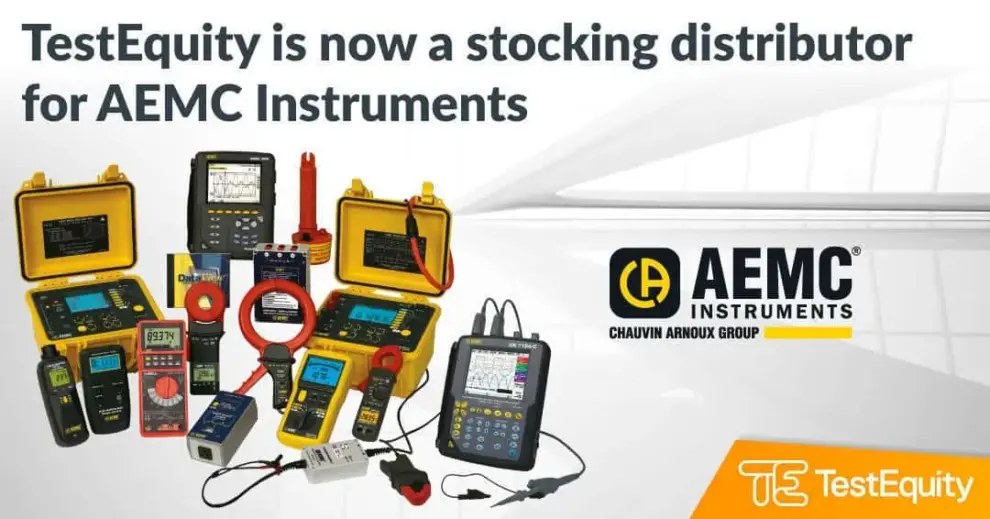 TestEquity Becomes a Distributor for AEMC Instruments