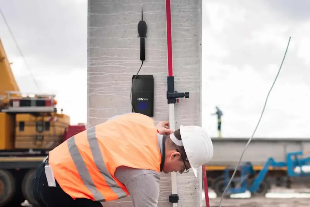 Revolutionary noise and vibration monitoring device unveiled at London Build 2021