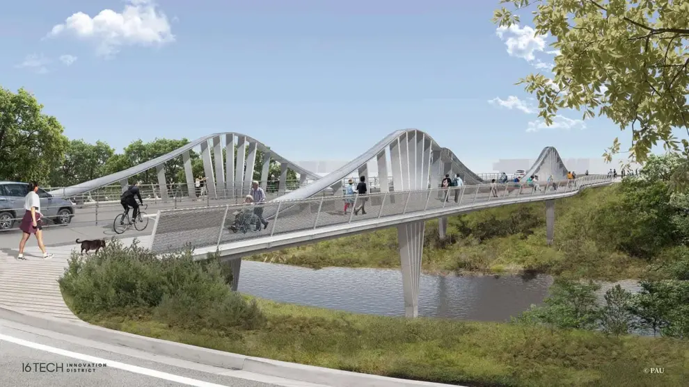 A New Signature Bridge for Indianapolis