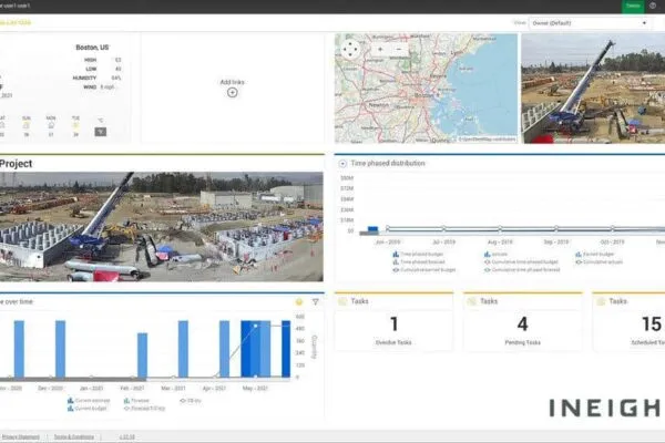 InEight Selects EarthCam to Deliver Live Visual Data from Jobsites
