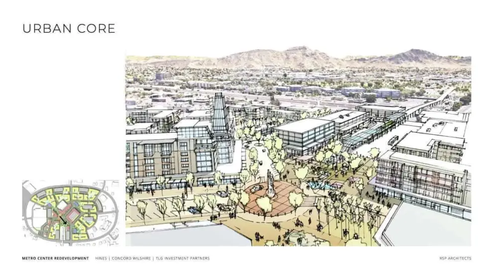 Plans Unveiled for $750 Million Redevelopment of Iconic Metrocenter Mall Property in Phoenix