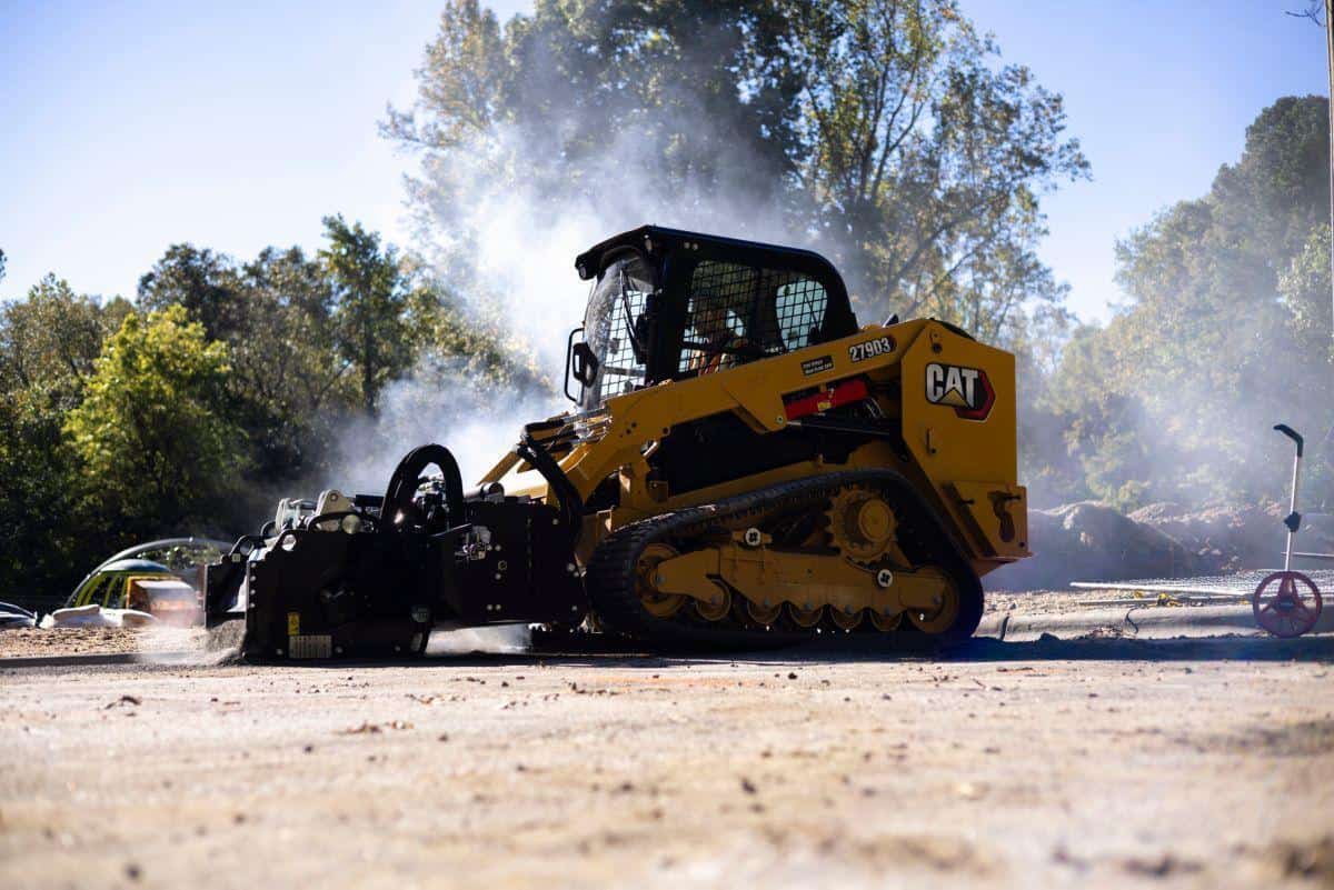 New smart creep for Cat® D3 Series Skid Steer Loaders and Compact Track ...