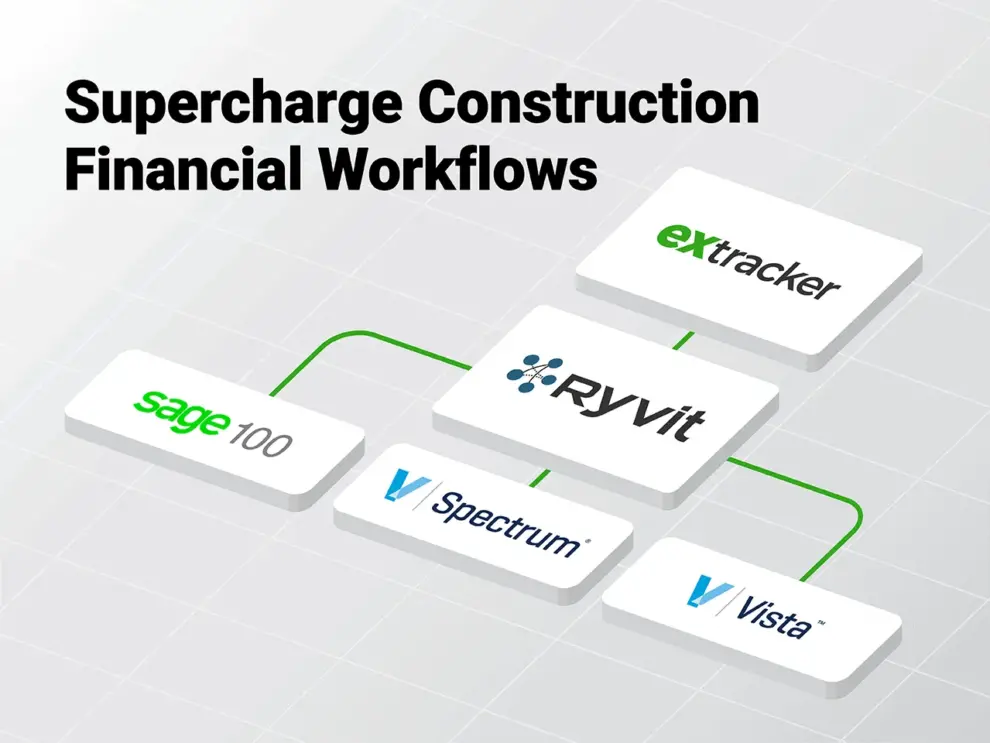 Extracker, Ryvit Partner to Supercharge Construction Companies’ Financial Workflows