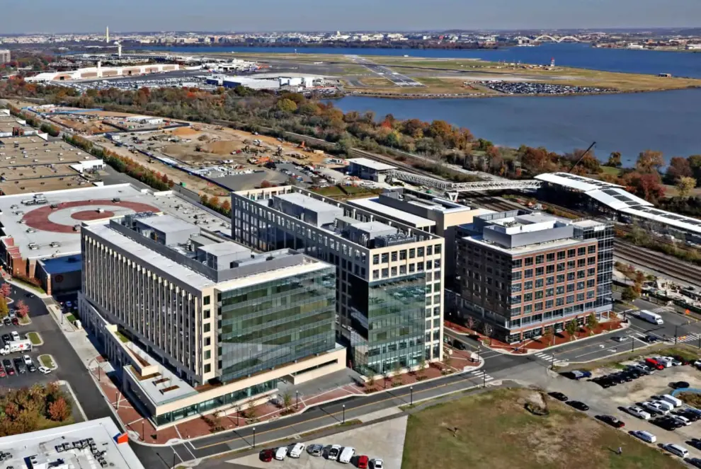 THE INSTITUTE FOR DEFENSE ANALYSES DESIGNED BY KGD ARCHITECTURE AND ARUP OPENS ITS NEW HEADQUARTERS.