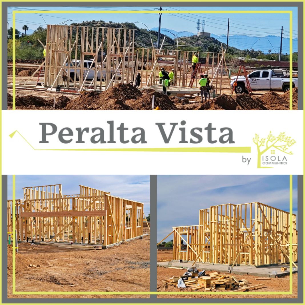 Isola Communities Begins Vertical Construction at Peralta Vista in Mesa