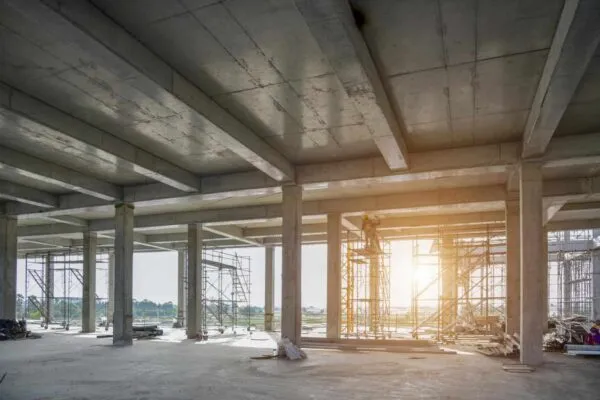 concrete structure construction site no body for background | New ASCE Standard 72 Provides Design Guidance for Self-Supporting Structures