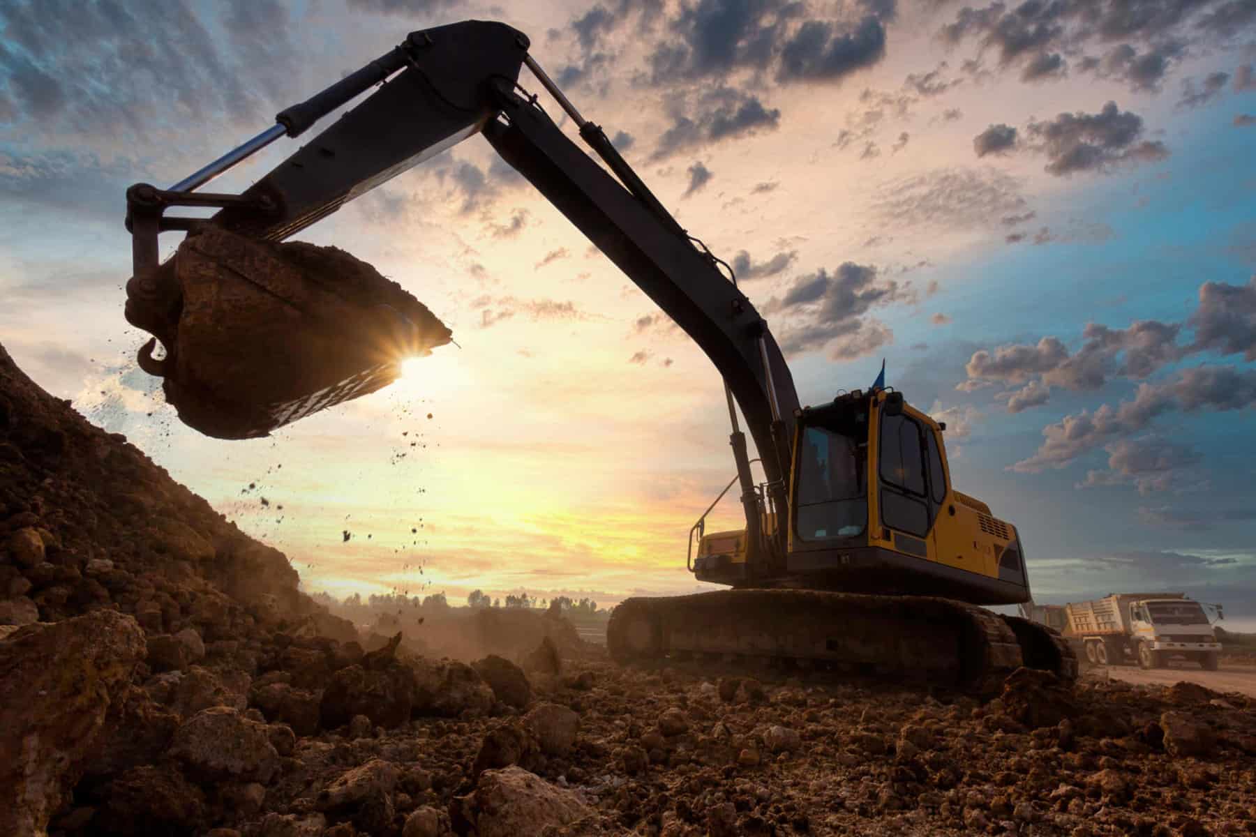 Komatsu Excavator Wallpapers Desktop Background