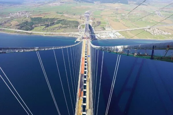 SKF plain bearings used in world’s longest suspension bridge