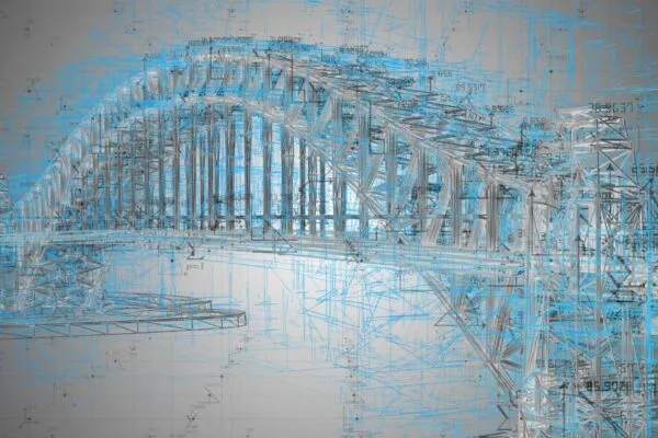 Engineering design architecture disciplines associated with bridge construction - 3D Illustration Rendering | Advancements to Client’s Real-Time Generative Design Technology: AMC Bridge Releases a New Case Study