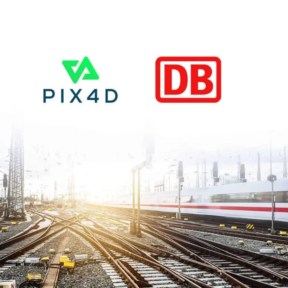 Pix4D Germany wins a competitive tender for Deutsche Bahn to monitor railway infrastructure maintenance and construction in Germany.