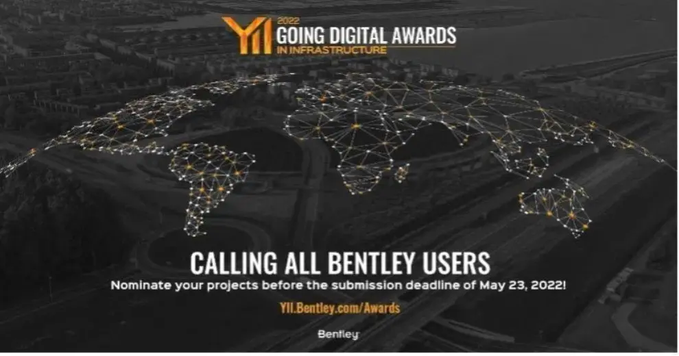 Bentley Systems Issues Call for Nominations for the  2022 Going Digital Awards in Infrastructure