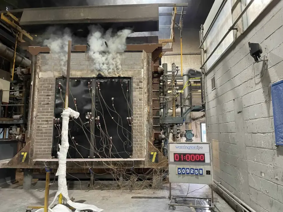 Rhino completes fire and acoustic testing on its CPNI door range