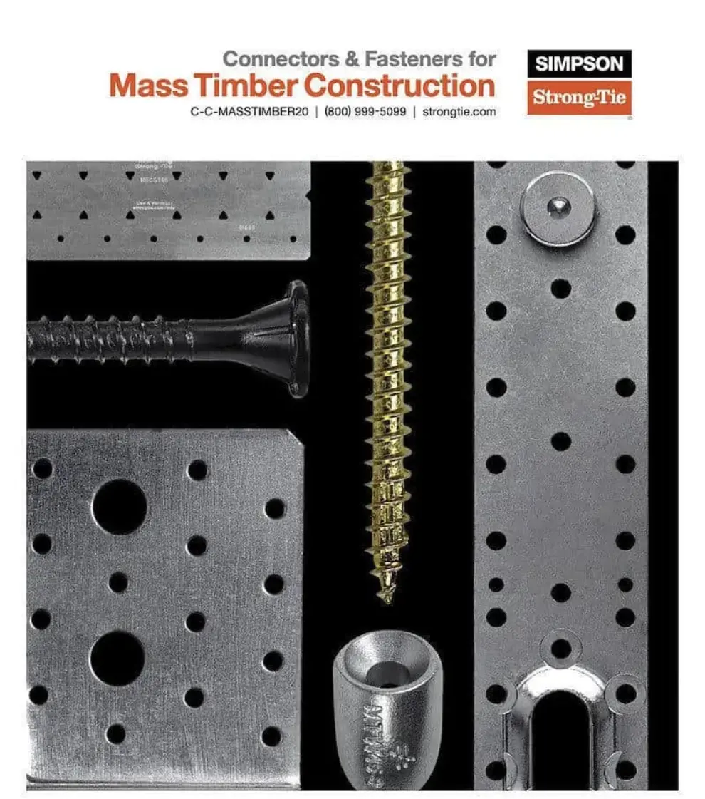 Simpson Strong-Tie Brings Concealed Beam Hanger to 2022 Mass Timber Conference with Historic Seismic Testing on Tap