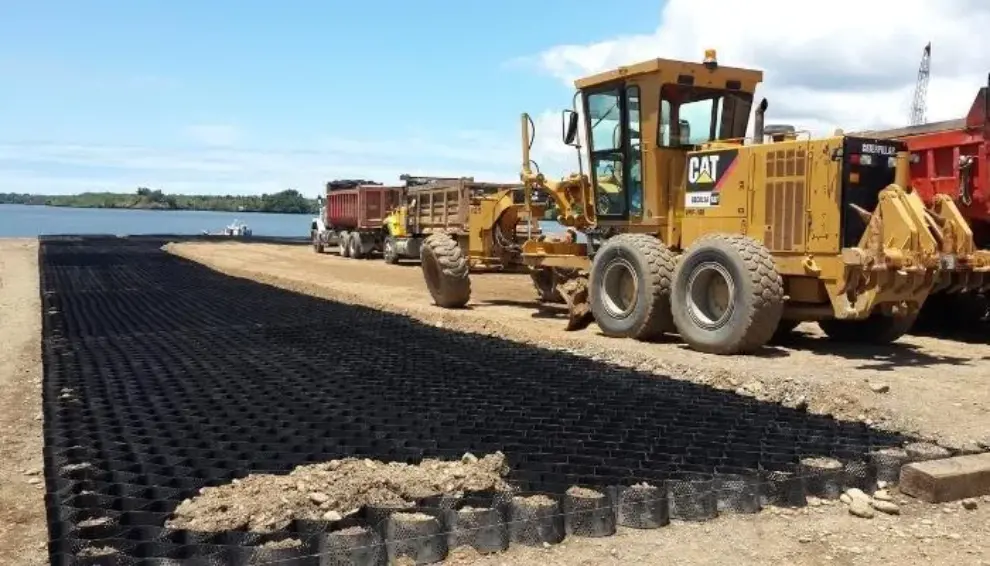 Designing Resilient Port & Intermodal Yards with Geosynthetics