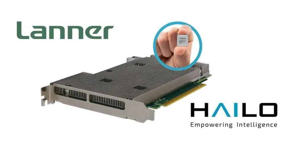 Lanner Electronics Launches Falcon H8 PCIe AI Accelerator Card, Powered by Hailo-8TMAI Processors