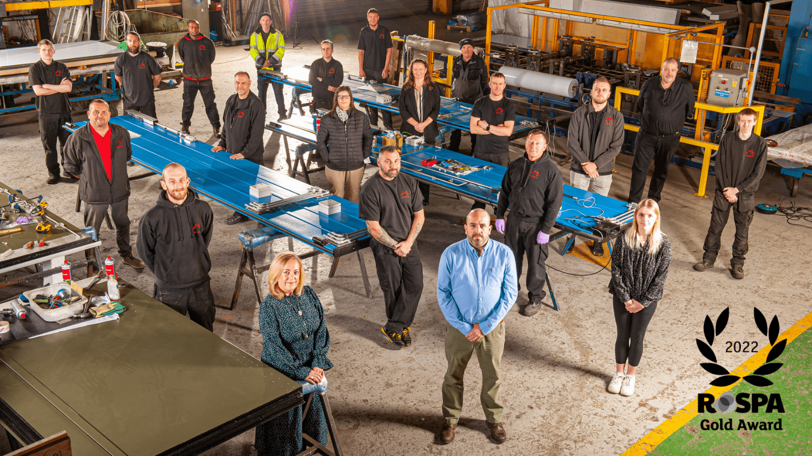 Rhino receives RoSPA Gold Award for health and safety performance