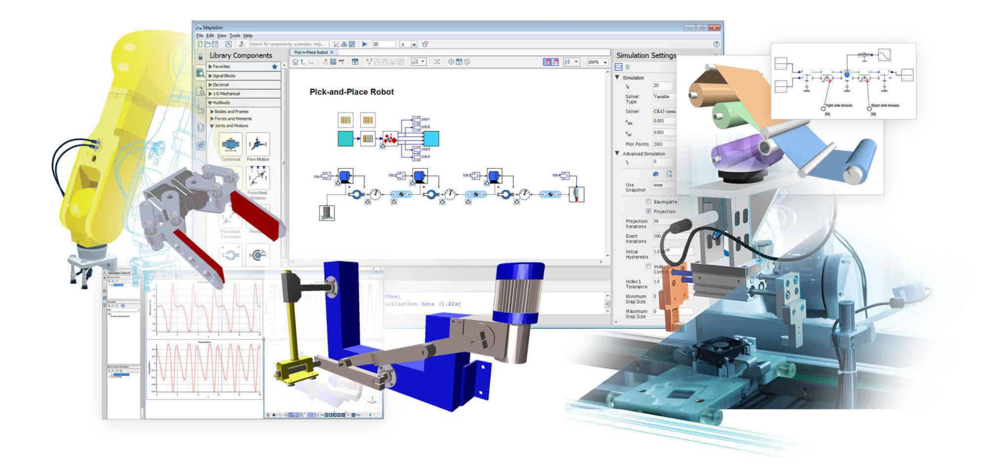 New MapleSim Release From Maplesoft Provides An Enhanced Multidomain ...