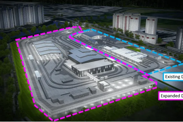 Aurecon lands consultant role to design and construct Sengkang-Punggol LRT depot expansion