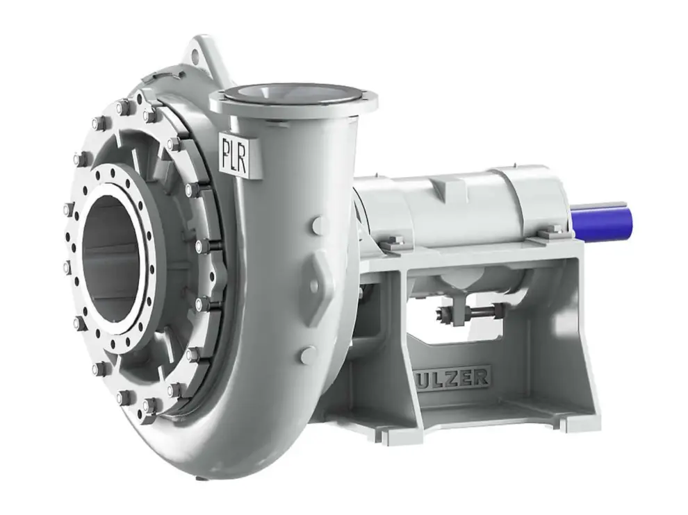 Sulzer brings extended PLR slurry pump series to the market