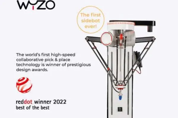 Wyzo® wins two high-profile design awards as world’s first sidebot