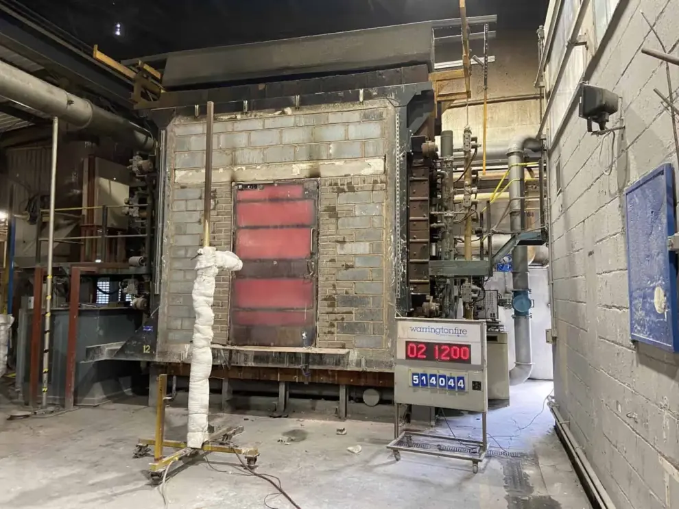Fire test success for Rhino Doors’ premium-rated latched doors
