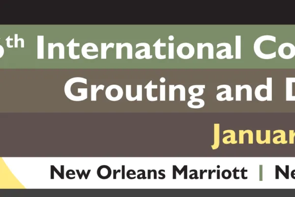 Registration Open for 6th International Conference on Grouting and Deep Mixing