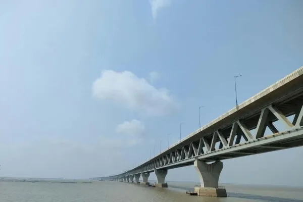 Padma bridge project open for traffic in Bangladesh