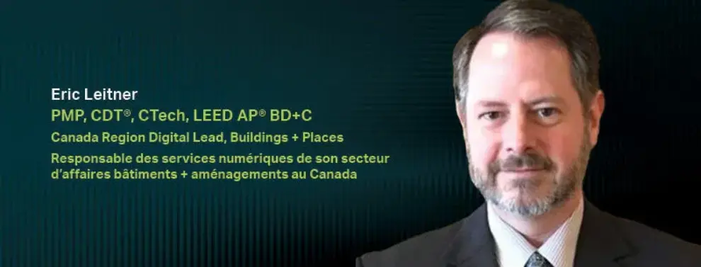 AECOM appoints Eric P. Leitner as digital lead for its Building + Places business in Canada