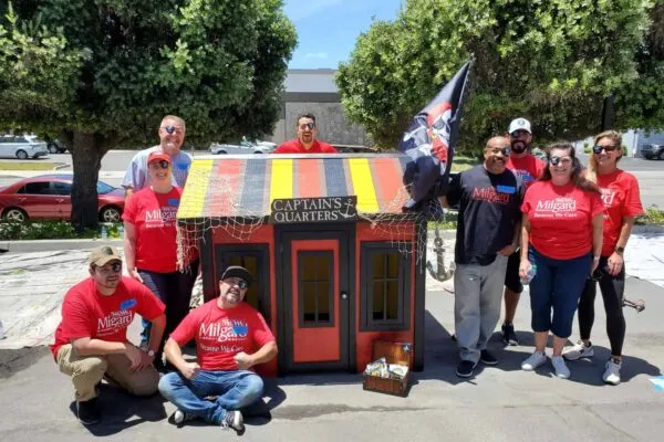 MI Charitable Foundation builds playhouses for military families in Simi Valley