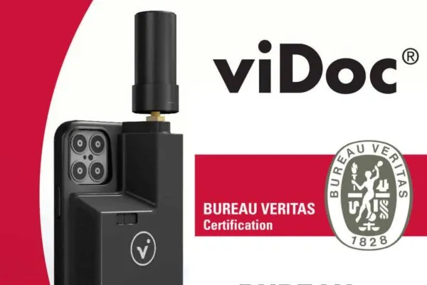 viDoc RTK smartphone rover accuracy certified by Bureau Veritas