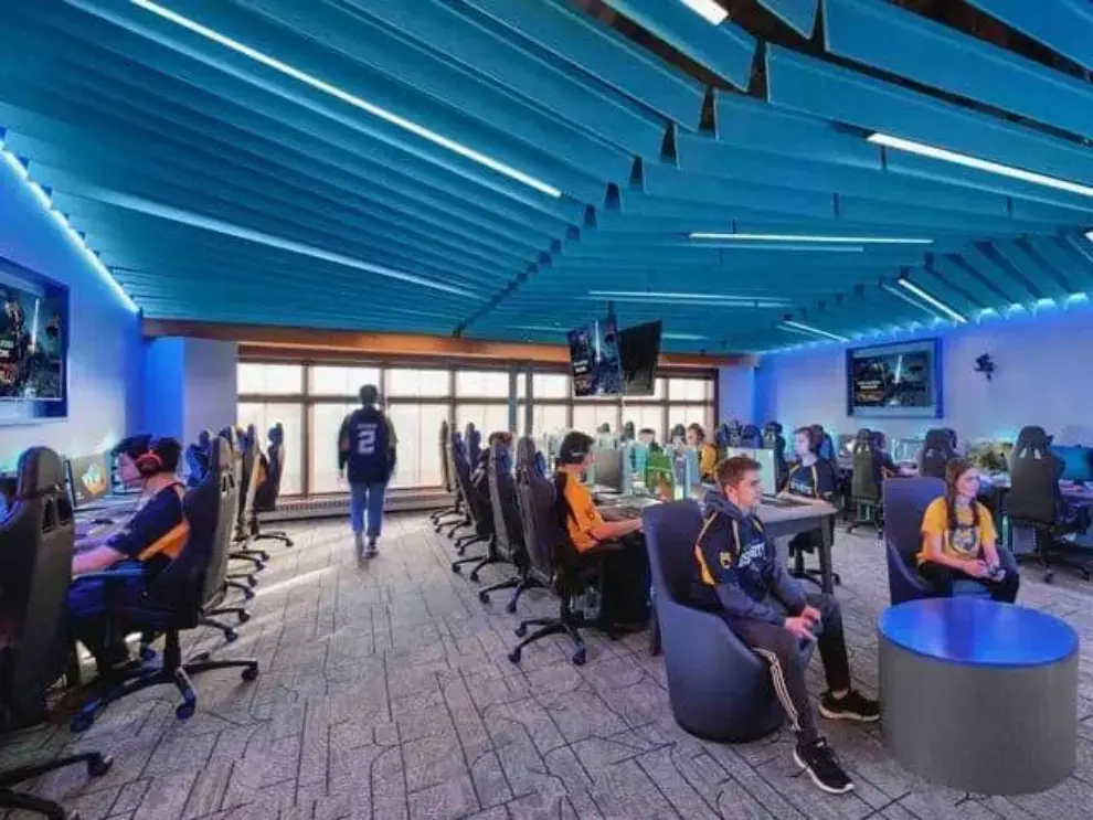 College Esports Hub Designed for Competitive Gameplay and Flexibility (Svigals + Partners)
