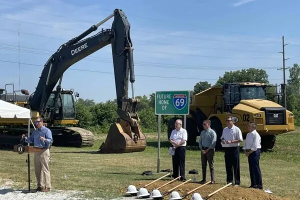 Construction begins on I-69 Ohio River Crossing Section 1 in Kentucky