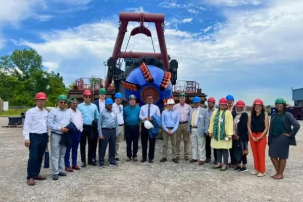 The Honorable Minister of Shipping together with Distinguished Decision Makers from the Bangladesh Inland Water Transport Authority (BIWTA) and Private Sector Leaders Visit the US and DSC Dredge