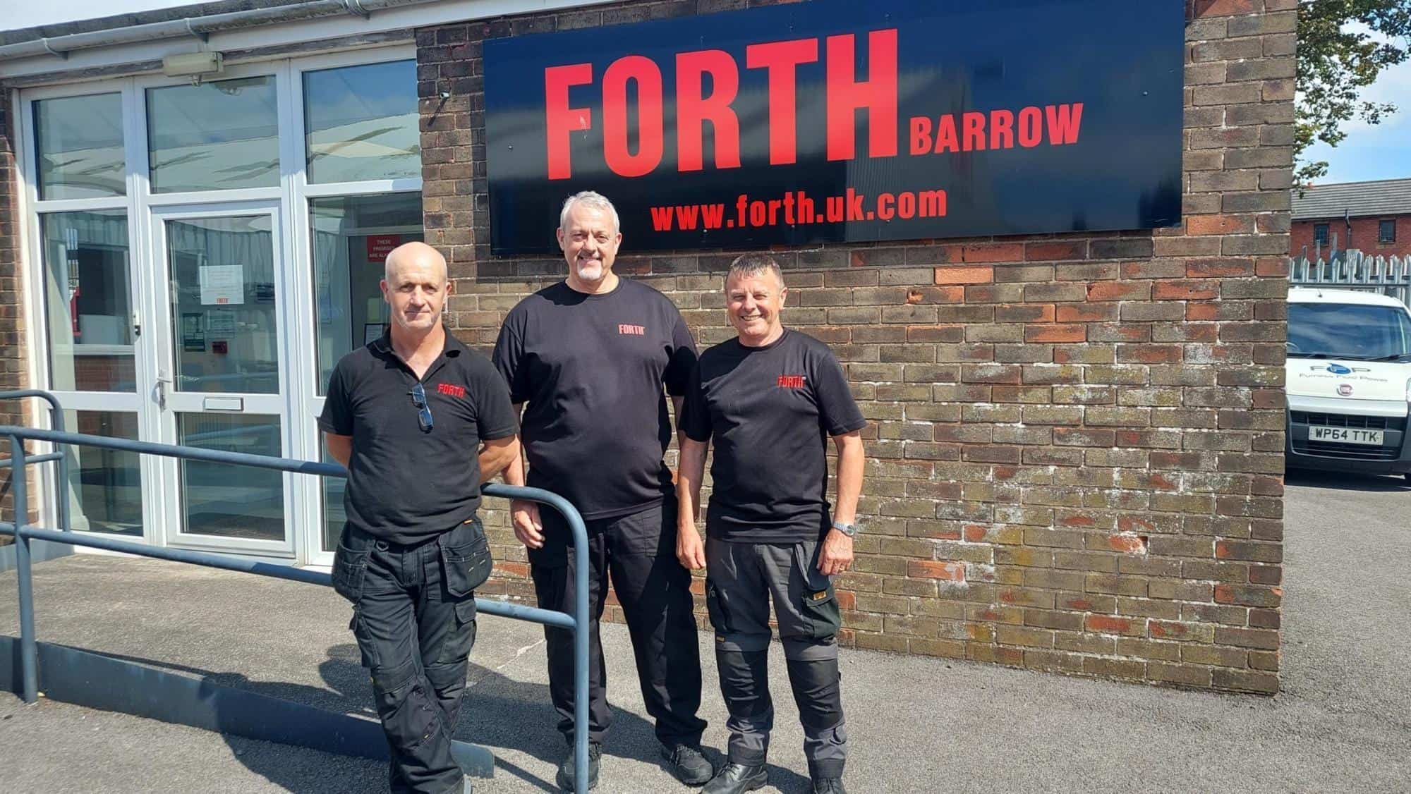 From the left Phil Copeland, Neil Armistead and Eddie Slee | Ninety years of experience added to engineering company’s growing team