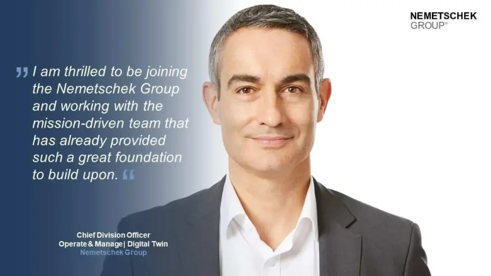 Nemetschek Group appoints new Chief Division Officer for Operate & Manage and Digital Twin