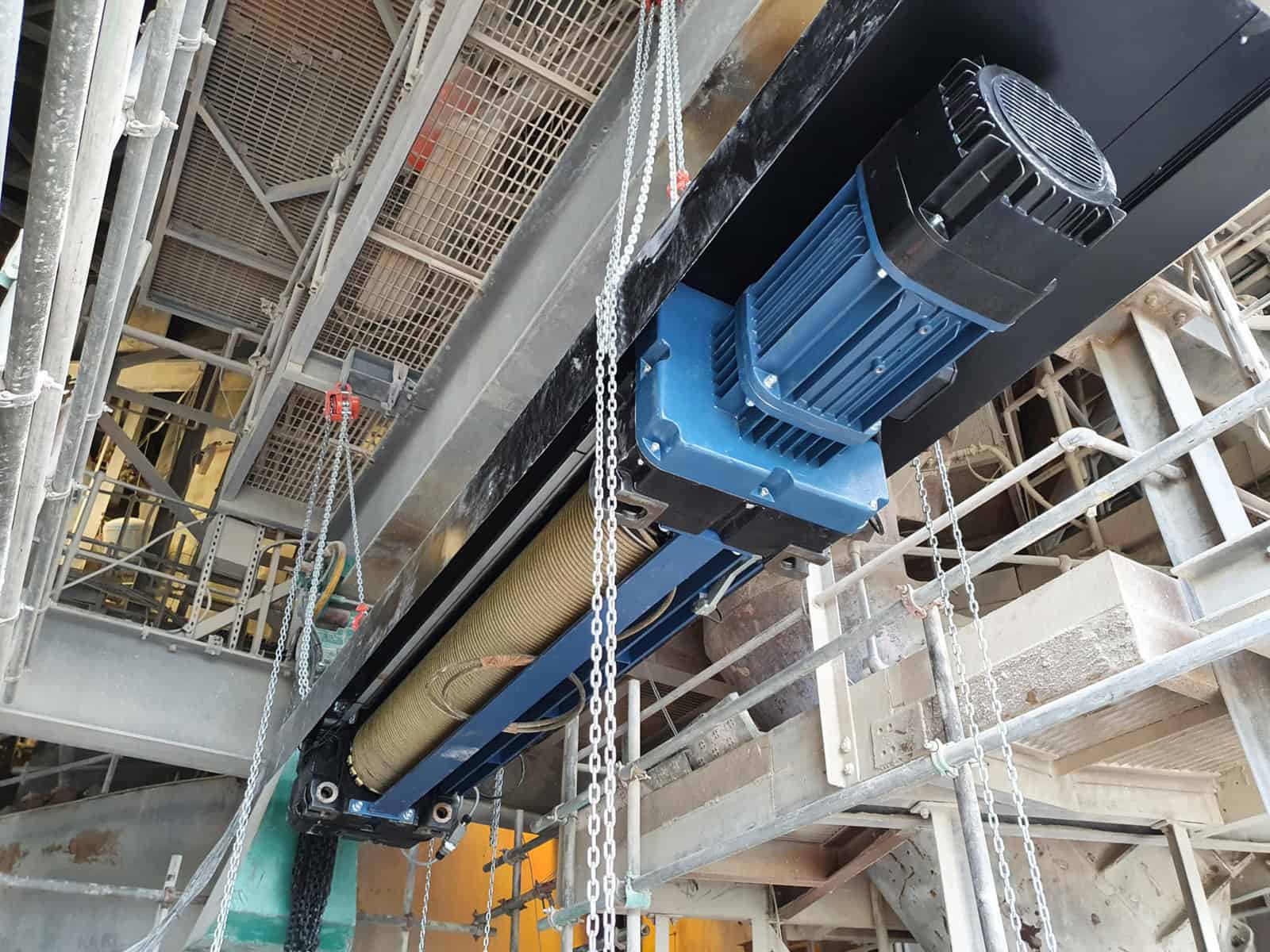 Raising the bar in challenging, largecapacity hoist installations