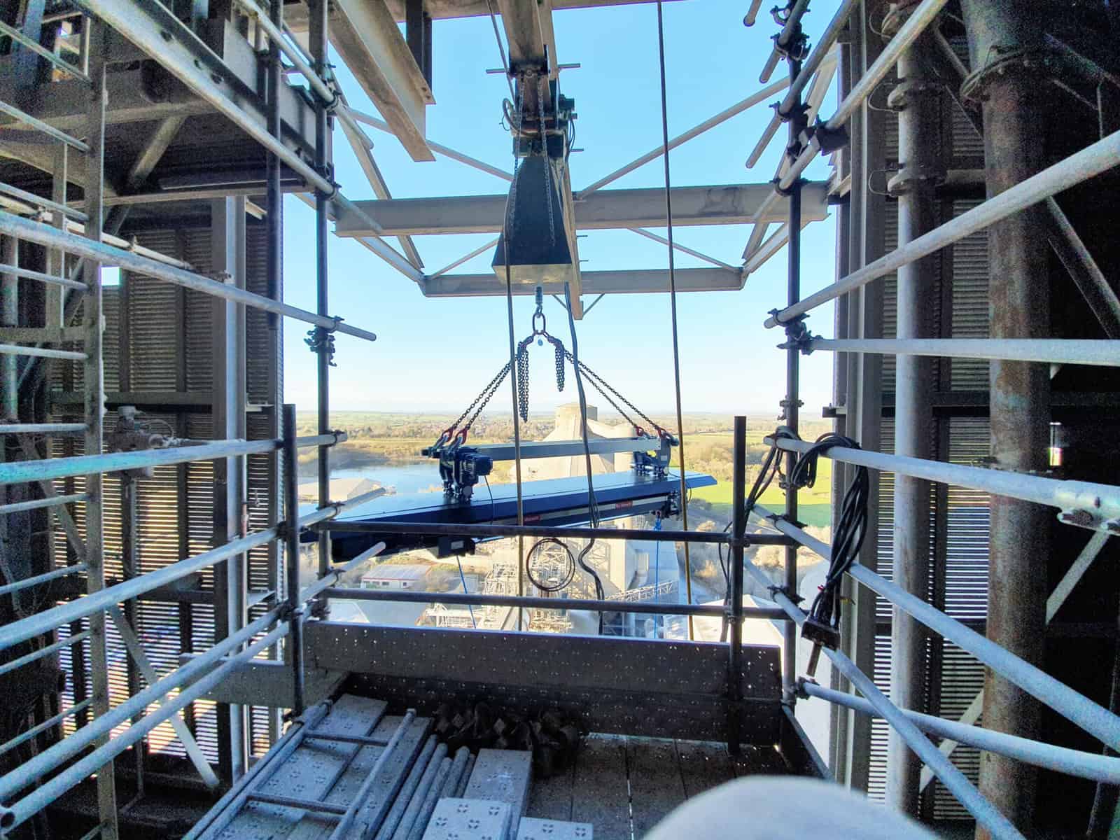 Raising the bar in challenging, large-capacity hoist installations