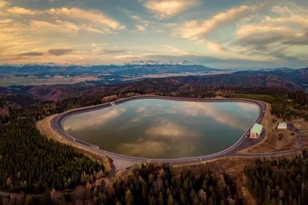 beautiful Slovak unspoilt nature, a wonderful destination for vacation and relaxation Cierny Vah | Pumped storage hydropower acts as a “water battery” that can sustainably power our communities