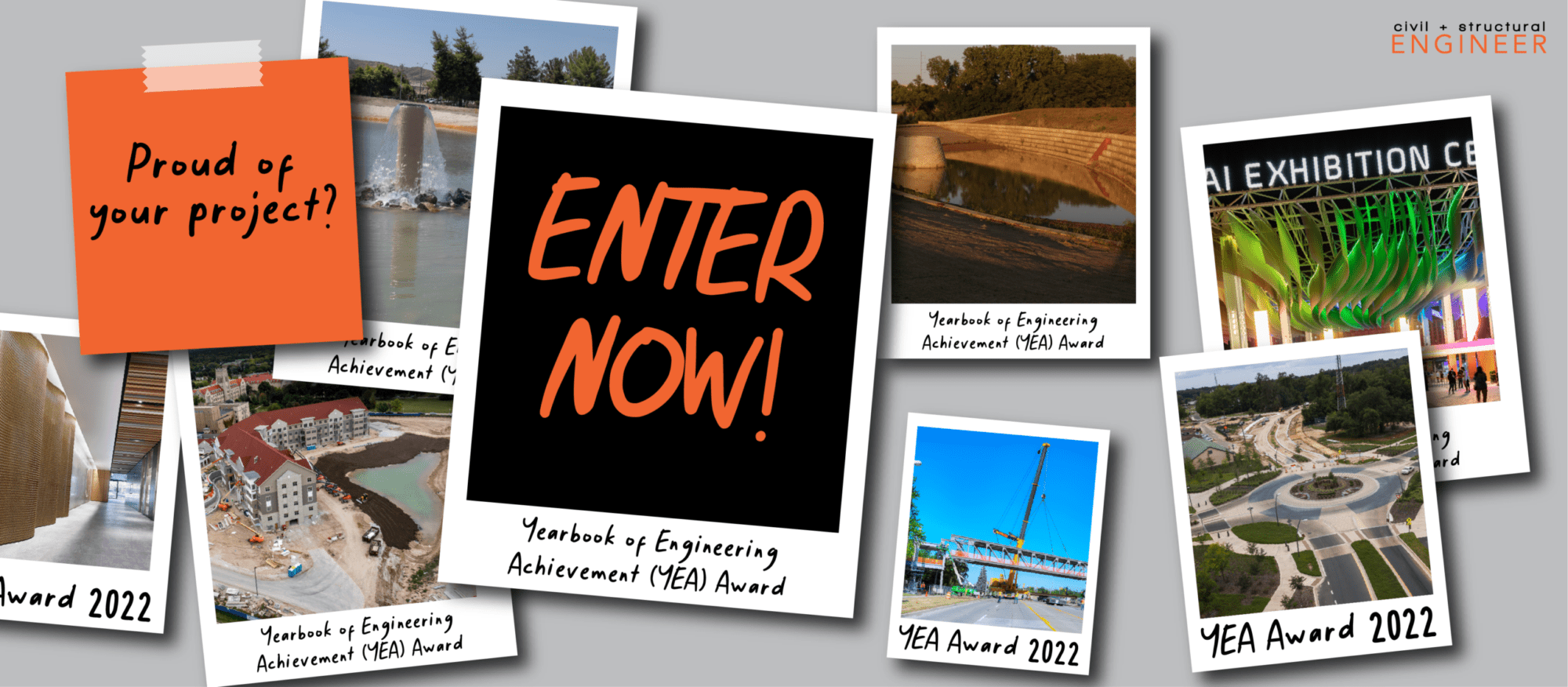 Civil+Structural Engineer Media Announces Opening of 2022 Yearbook of Engineering Achievement Award