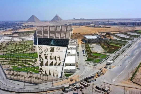 Grand Egyptian Museum, Cairo | BESIX-Orascom Construction Joint Venture makes significant progress on Grand Egyptian Museum in Cairo