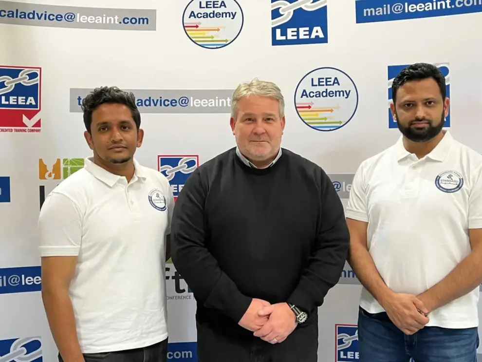 Standard Arabia Inspection visits LEEA’s HQ in Huntingdon