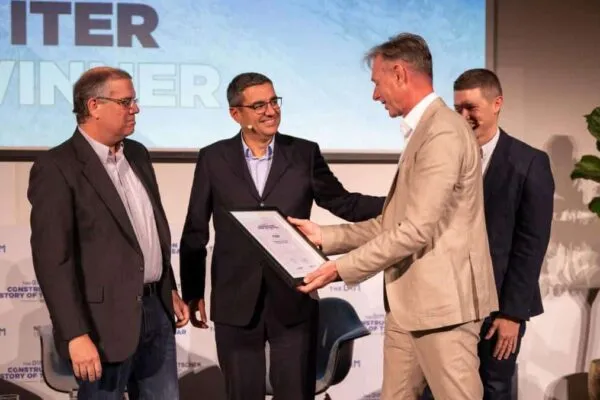 The Nemetschek Group and The B1M announced the winner of this year's Construction Story of the Year award (c) Nemetschek Group
 | For a Better Built World: Nemetschek Group and The B1M announce the Winner of the Construction Story of the Year 2022