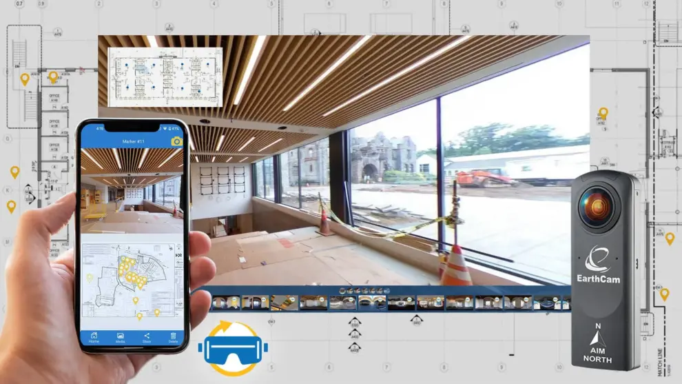 EarthCam Launches 360° Reality Capture App for Easy Jobsite Progress Reporting
