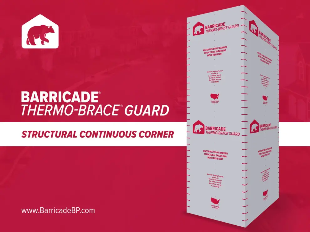 <strong>Barricade® to Unveil Continuous Insulation Corner Sheathing at IBS 2023</strong>