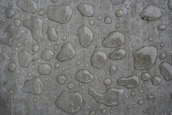 Rain water droplets repelled on new cement surface | Value Engineering with MCI®-2019 for Concrete Maintenance and Repair
