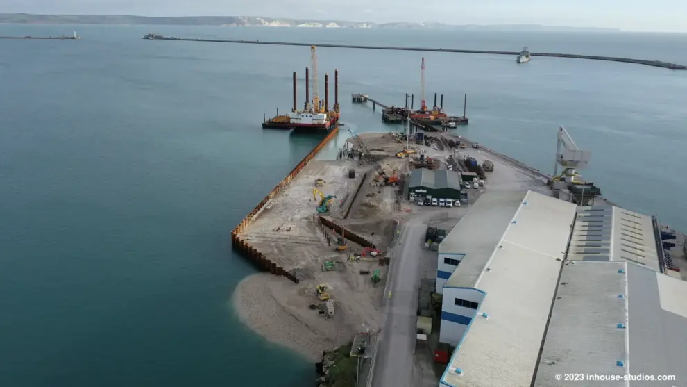 <strong>RED7MARINE SUCCESSFULLY COMPLETES PILING OPERATIONS FOR PORTLAND PORT’S NEW DEEP-WATER BERTH</strong>