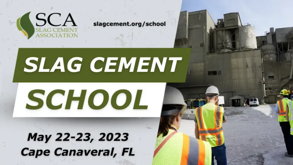 <strong>REGISTRATION OPENS FOR SCA’S 2023 SLAG CEMENT SCHOOL</strong>