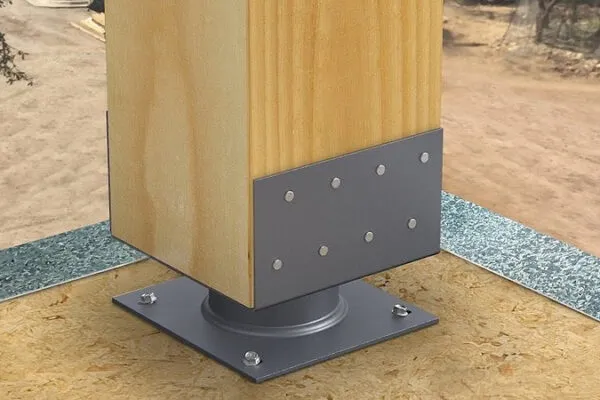 Simpson Strong-Tie Introduces New Elevated Column Base Ideal for Stacked Balconies in Multifamily Construction